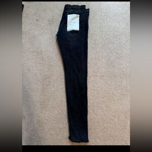 Purple-Brand Black Stack Jeans P001